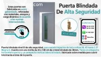 PUERTA BLINDADA DE SEGURIDAD