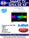 SMART TV GHIA ORIZZONTE DE 43"