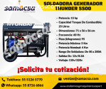 Soldador equipo THUNDER modelo generador