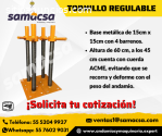 Tornillos Regulables para Andamio de ced