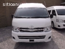 toyota hiace gl 15 pasajeros