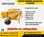 Trompo/Revolvedora Samacsa 2 sacos