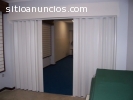 Venta de persinas,puertas plegables, df