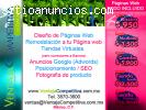 Páginas web desde $950, Tiendas