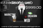 DISEÑO WEB Básico $999.00