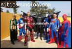 SUPER HEROES, PRINCESAS, BOTARGAS, EQUIP