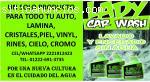 LAVADO Y ENCERADO DE AUTOS ECOLÓGICO SIN