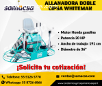 Allanadora de doble Witheman 36”,.,VENT