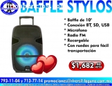 BAFFLE STYLOS DE 10"