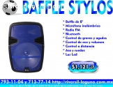 BAFFLE STYLOS DE 8"