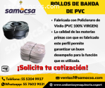 Bandas de pvc material resistente Ojilla