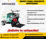Buggy para transporte de concreto de la