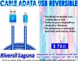 CABLE USB REVERSIBLE ADATA