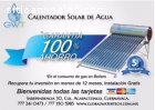 Calentador Solar 2 Duchas al Día