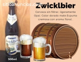 Cerveza Artesanal Nacional y Alemana.