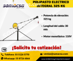 Contamos con polipastos eléctricos de 32