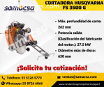 CORTADORA DE CONCRETO HUSQVARNA,