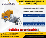 Cortadora de varilla EMAQ Es trifásica a