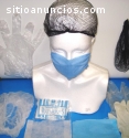 cubreboca, red para cabello, gorro chef