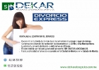DIVORCIO PARA MEX. EN EUA