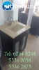 Elegante lavabo con cubierta de marmol