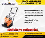 equipo de compactación Placa vibratoria