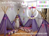 Fiesta Unicornio Spa para niñas