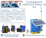 FUMIGADORA SOLAR ELÉCTRICA PARA SANITIZA