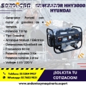 Generador hyundai hhy3000, profesionalv