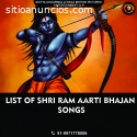 Get great list of shri ram aarti bhajan