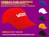 GORRAS BORDADAS EN 3D