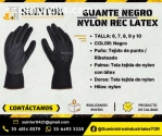 Guante Negro de Nylon de varias tallas