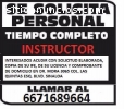 Instructor de conduccion