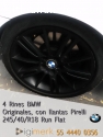 Juego de 4 LLantas y Rines pirelli BMW