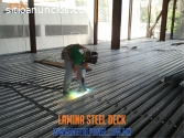 Lamina acanalada steel deck (losacero)