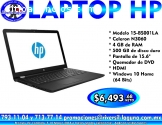 LAPTOP HP 15-BS001LA