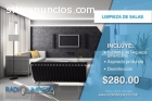 Lavado de salas desde $280.00