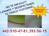 Lavado de tinacos y cisternas