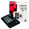 Micro Sd16gb Kingston Nueva Original $75