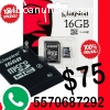 Micro Sd16gb Kingston Nueva Original $75