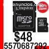 Micro Sd8gb Kingston Nueva Original $48