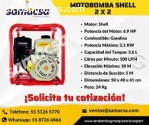 Motobomba Shell 2x2 potencia motor 6.9hp