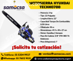 Motosierra mar. Hyundai, profesional