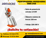 Nucleadora marca HUSQVARNA modelo DMS 24