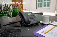 Oficina equipada hasta para 3 personas e