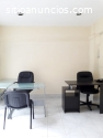 OFRECEMOS OFICINA AMUEBLADA EN RENTA,