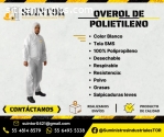 Overol de Polietileno Con un diseño muy