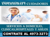personal de enfermeria y cuidadores CDMX