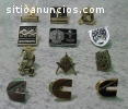 PINES, FISTOL METALICO, MEDALLAS, YOKADI
