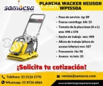 Placa  de vibración  Wacker neuson 